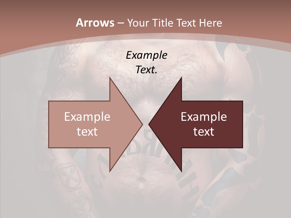 Sportive Man Physical PowerPoint Template