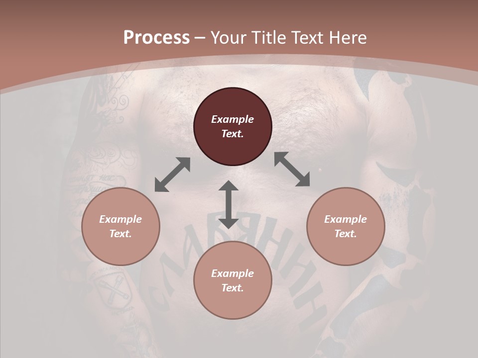 Sportive Man Physical PowerPoint Template