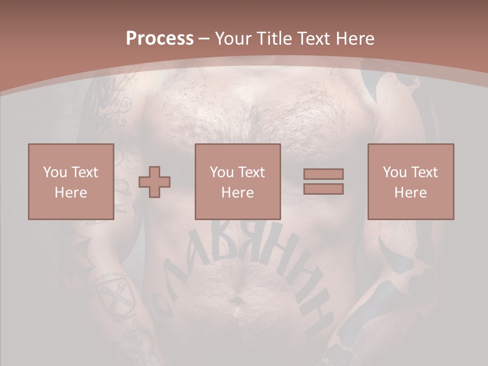 Sportive Man Physical PowerPoint Template