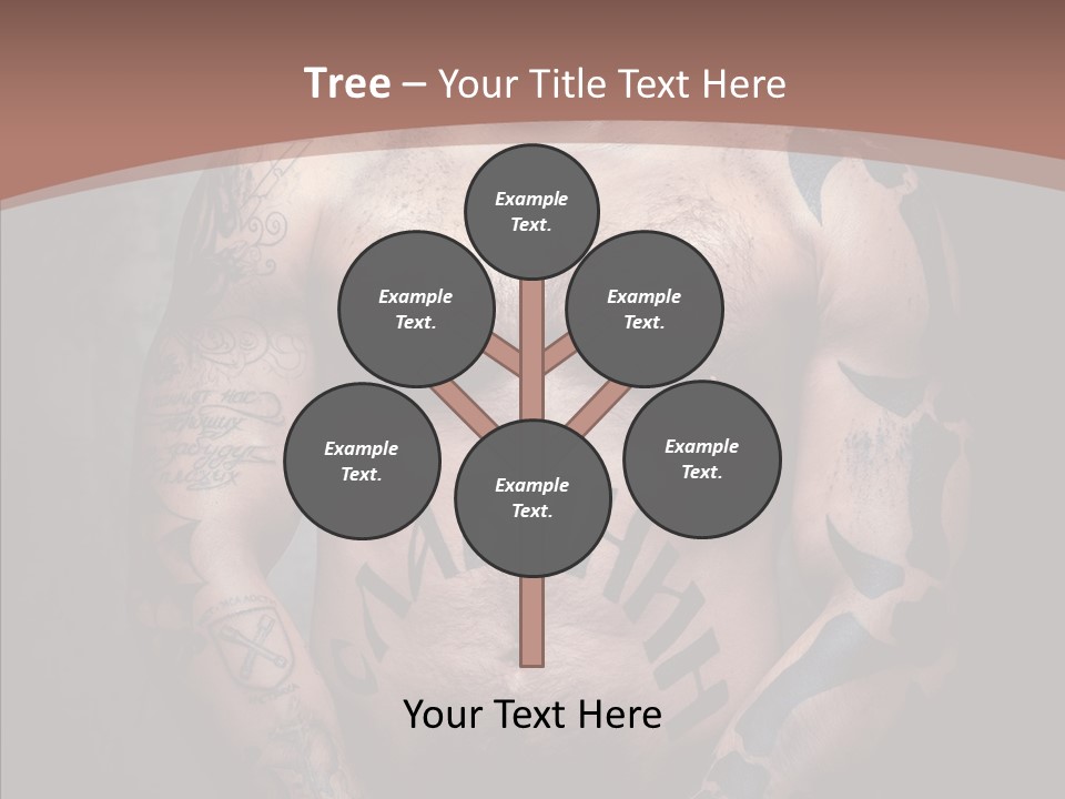 Sportive Man Physical PowerPoint Template