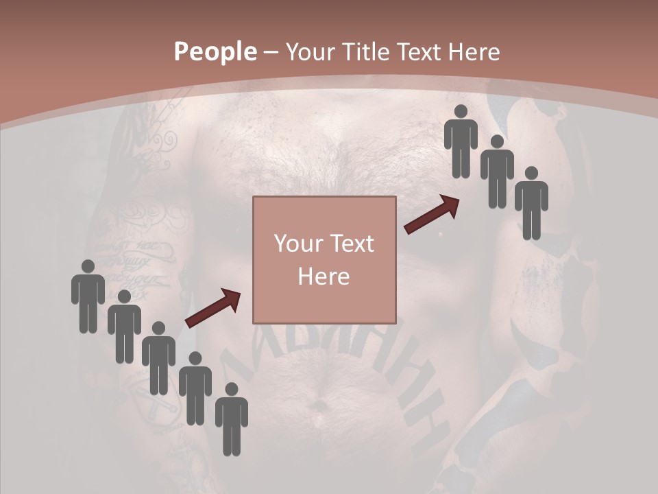 Sportive Man Physical PowerPoint Template