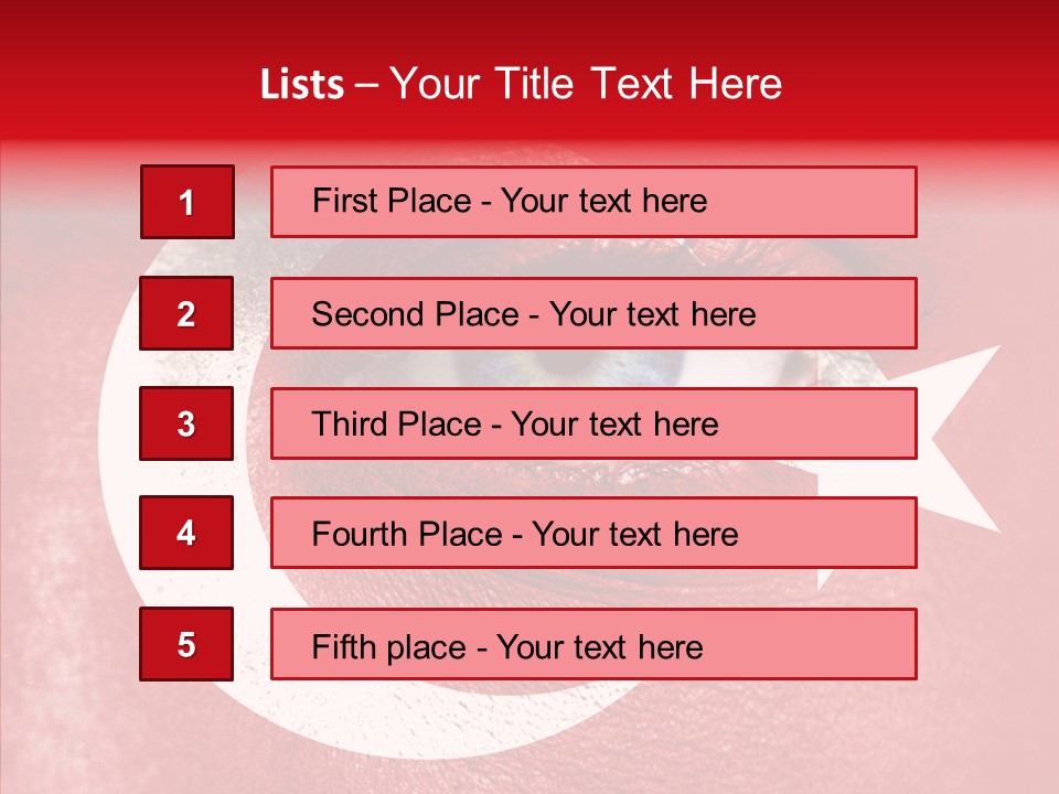 Pride Paint Portrait PowerPoint Template