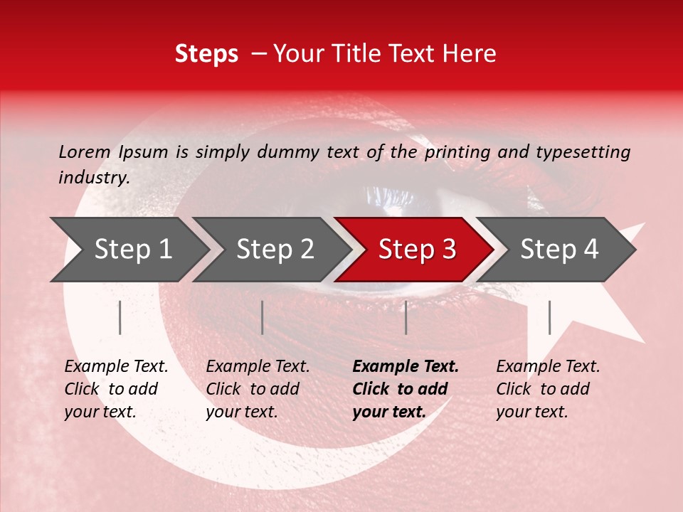Pride Paint Portrait PowerPoint Template