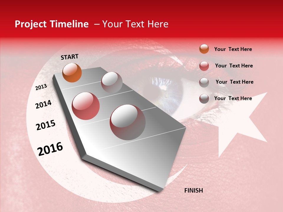 Pride Paint Portrait PowerPoint Template