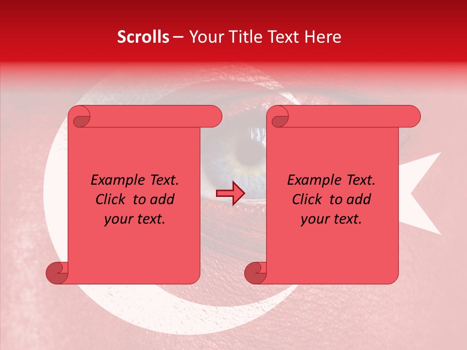 Pride Paint Portrait PowerPoint Template