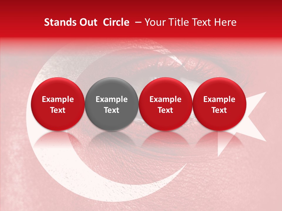 Pride Paint Portrait PowerPoint Template