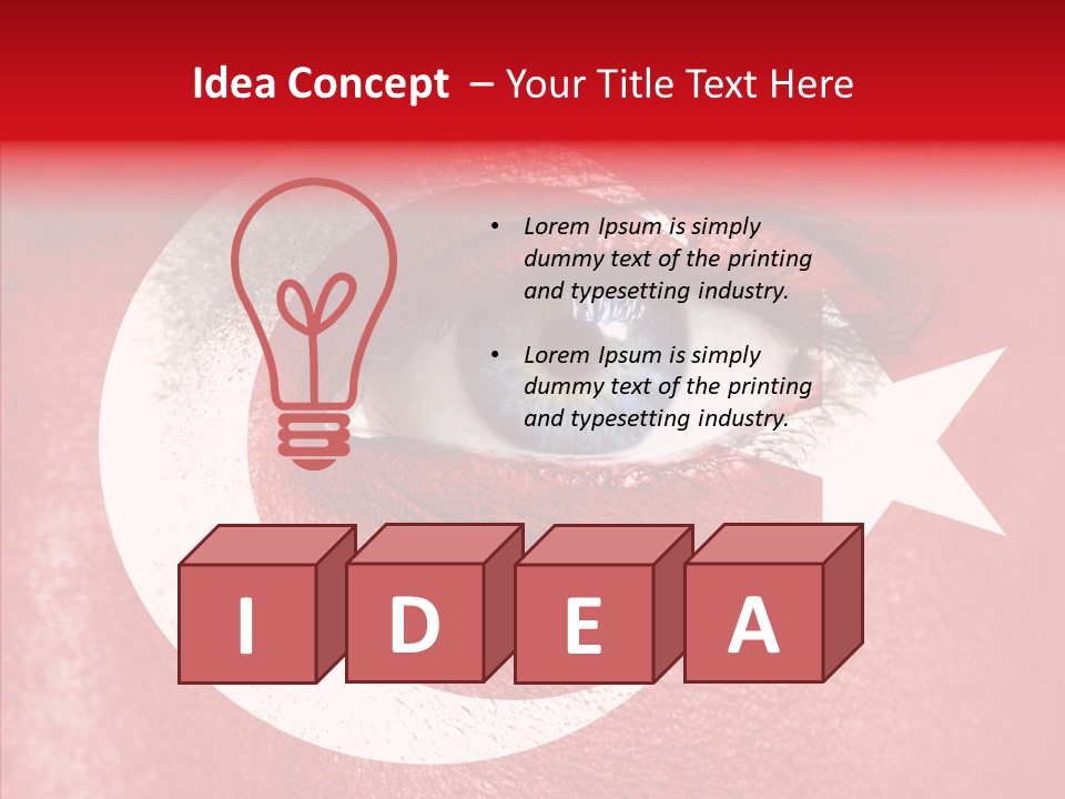 Pride Paint Portrait PowerPoint Template