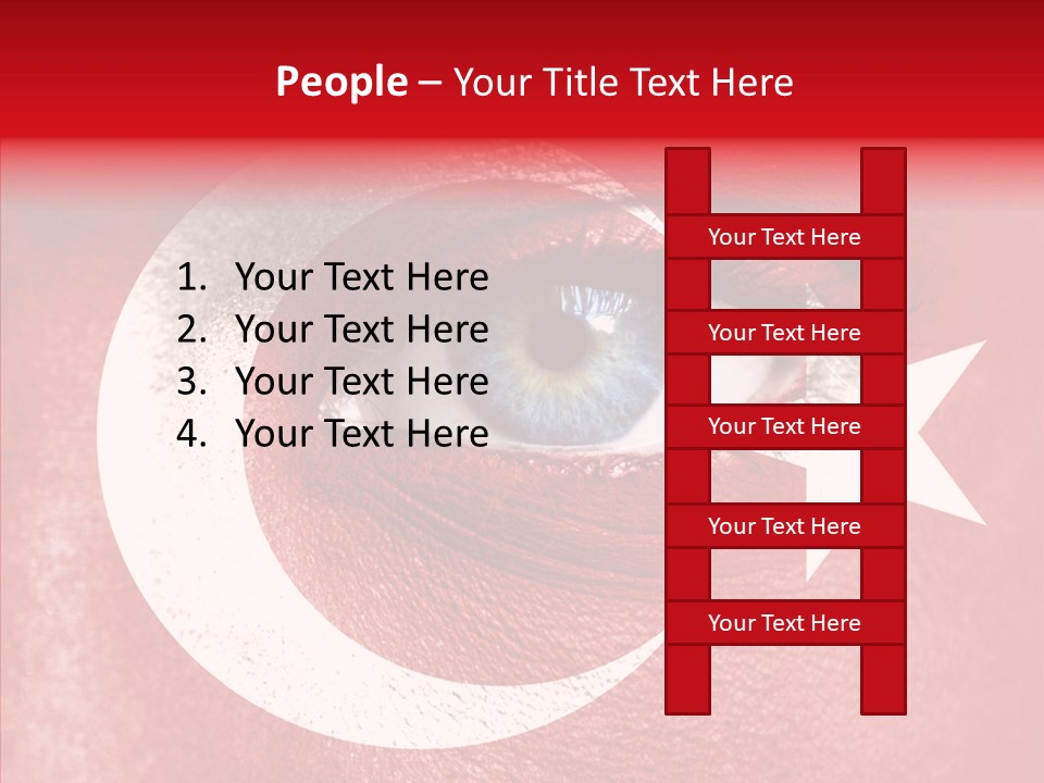 Pride Paint Portrait PowerPoint Template