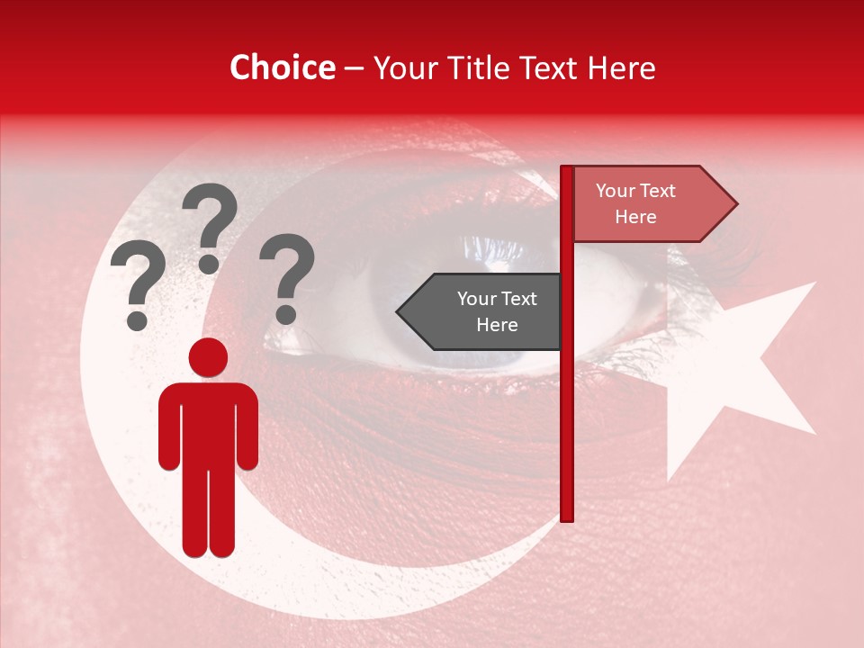 Pride Paint Portrait PowerPoint Template