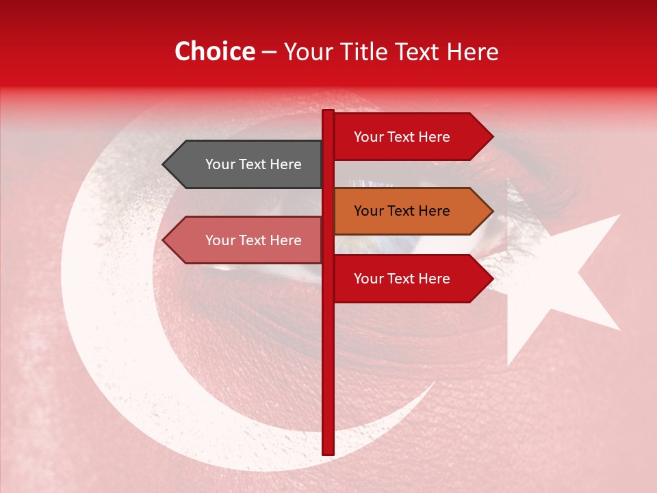 Pride Paint Portrait PowerPoint Template