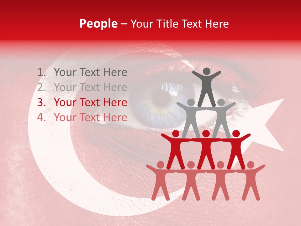 Pride Paint Portrait PowerPoint Template