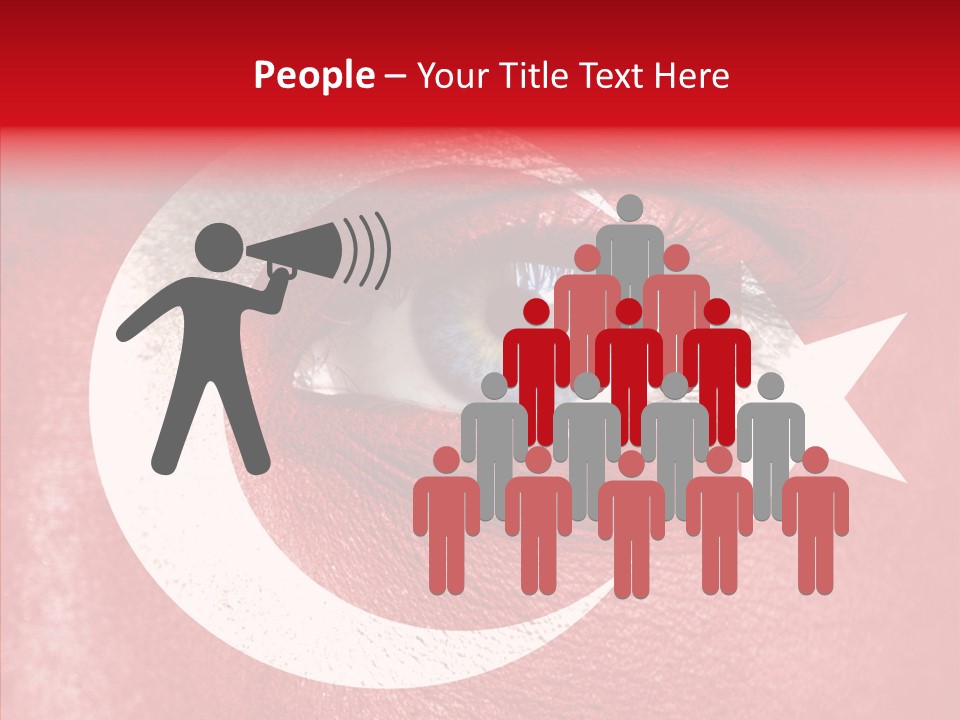 Pride Paint Portrait PowerPoint Template