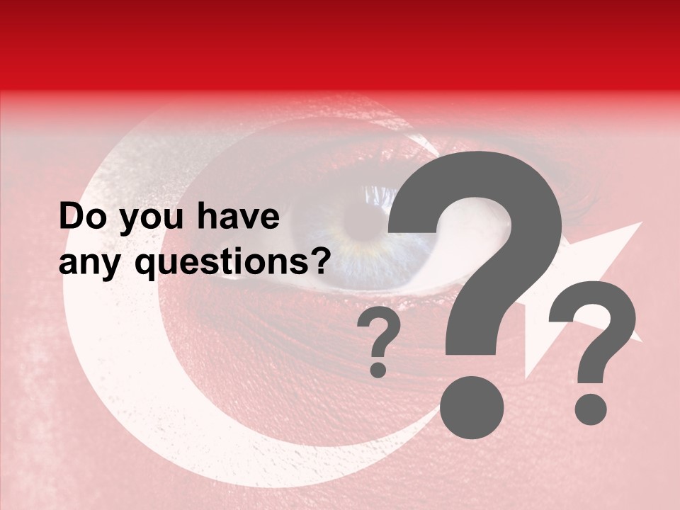 Pride Paint Portrait PowerPoint Template