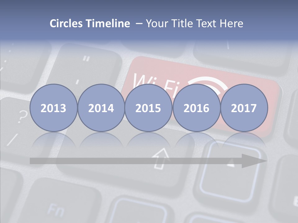 Background Wi Fi Keypad PowerPoint Template