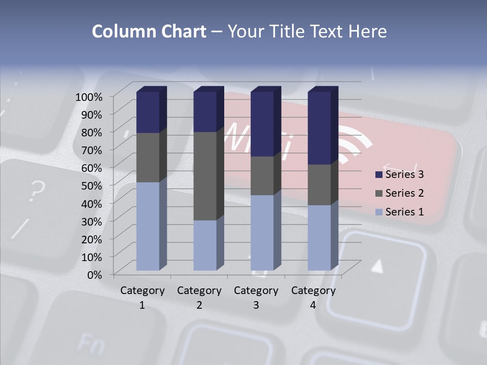 Background Wi Fi Keypad PowerPoint Template