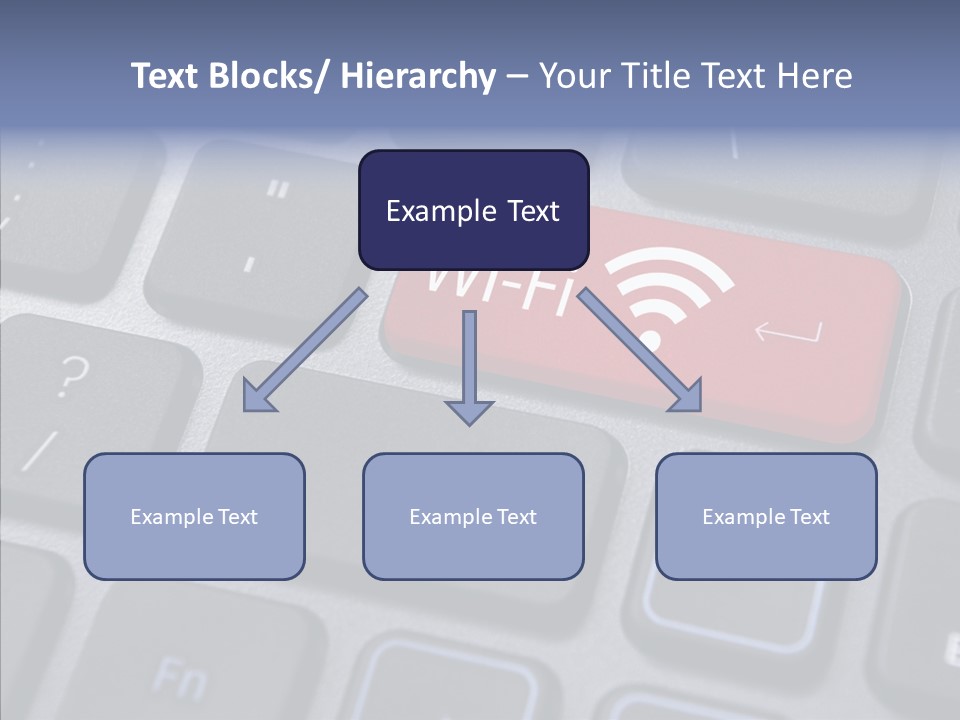 Background Wi Fi Keypad PowerPoint Template