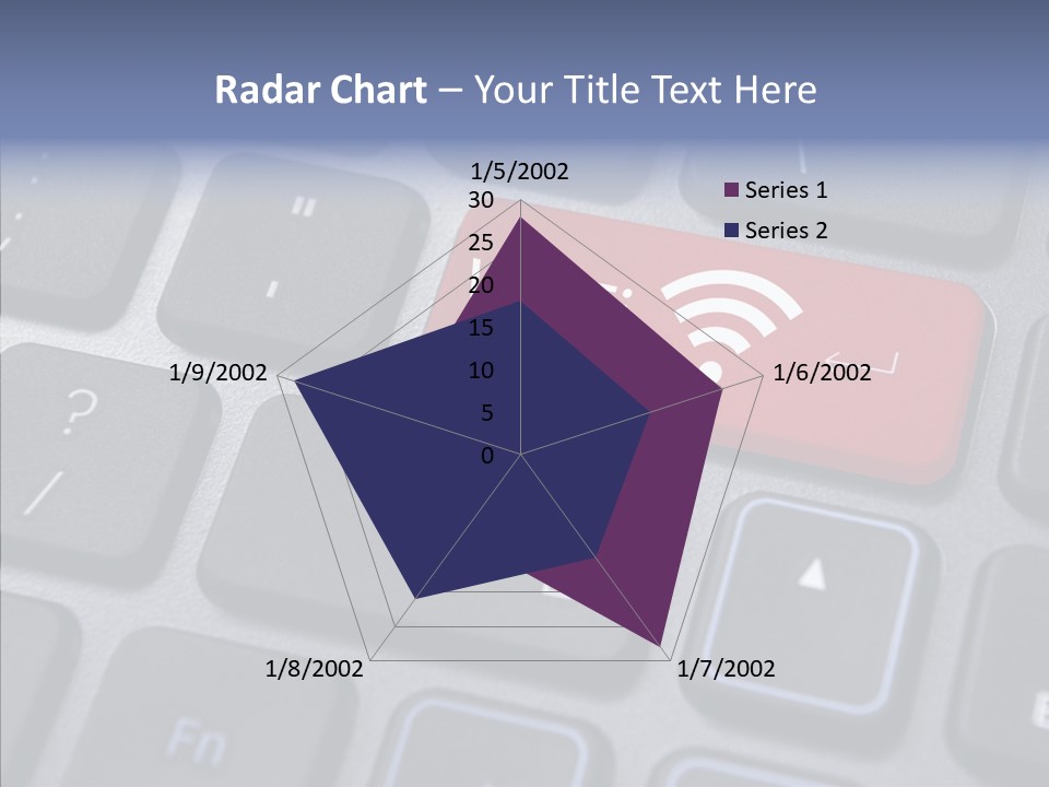 Background Wi Fi Keypad PowerPoint Template