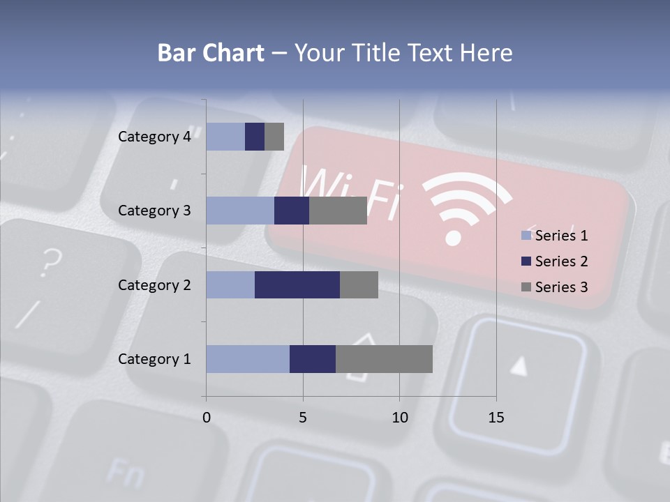 Background Wi Fi Keypad PowerPoint Template