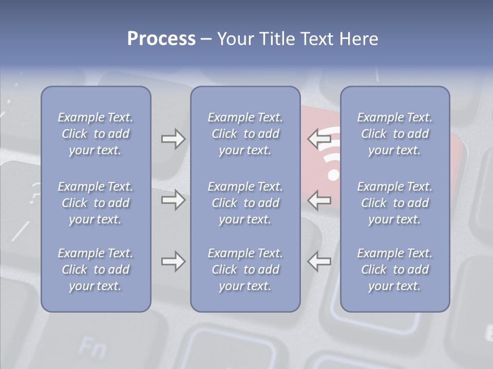 Background Wi Fi Keypad PowerPoint Template