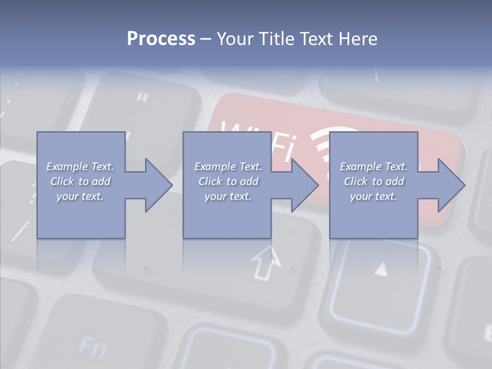 Background Wi Fi Keypad PowerPoint Template