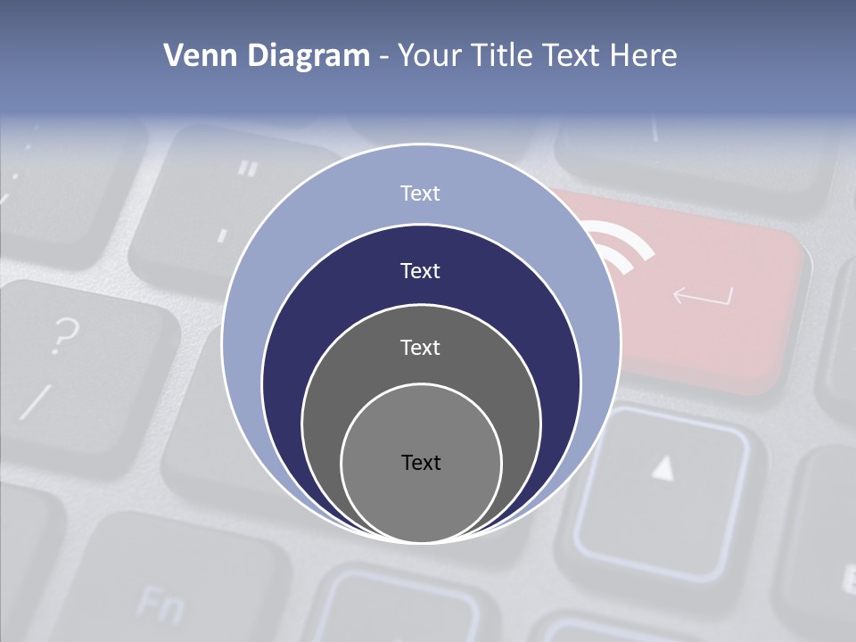 Background Wi Fi Keypad PowerPoint Template