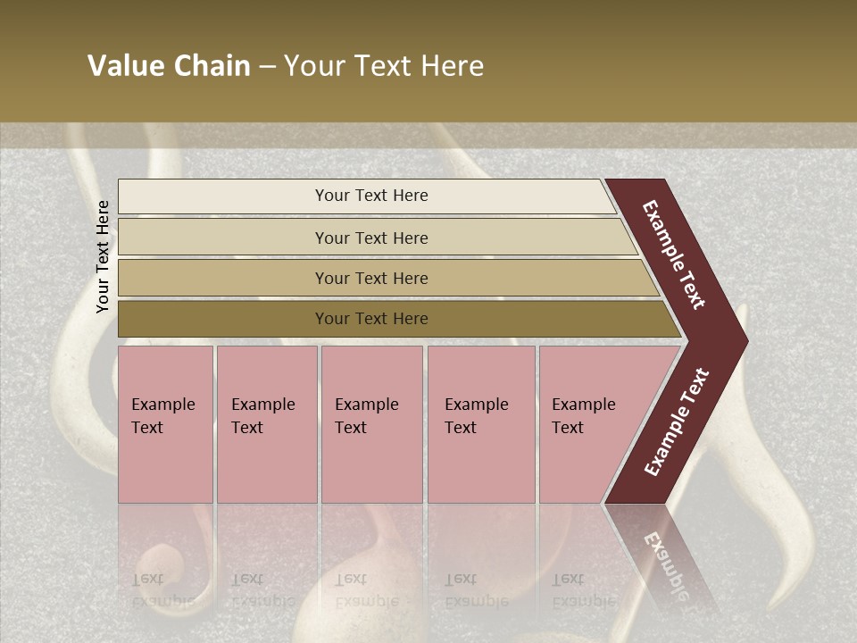 Melody Object Metal PowerPoint Template