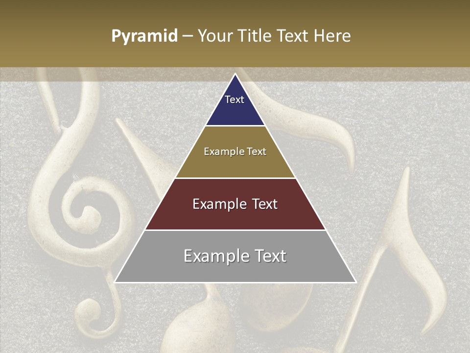 Melody Object Metal PowerPoint Template