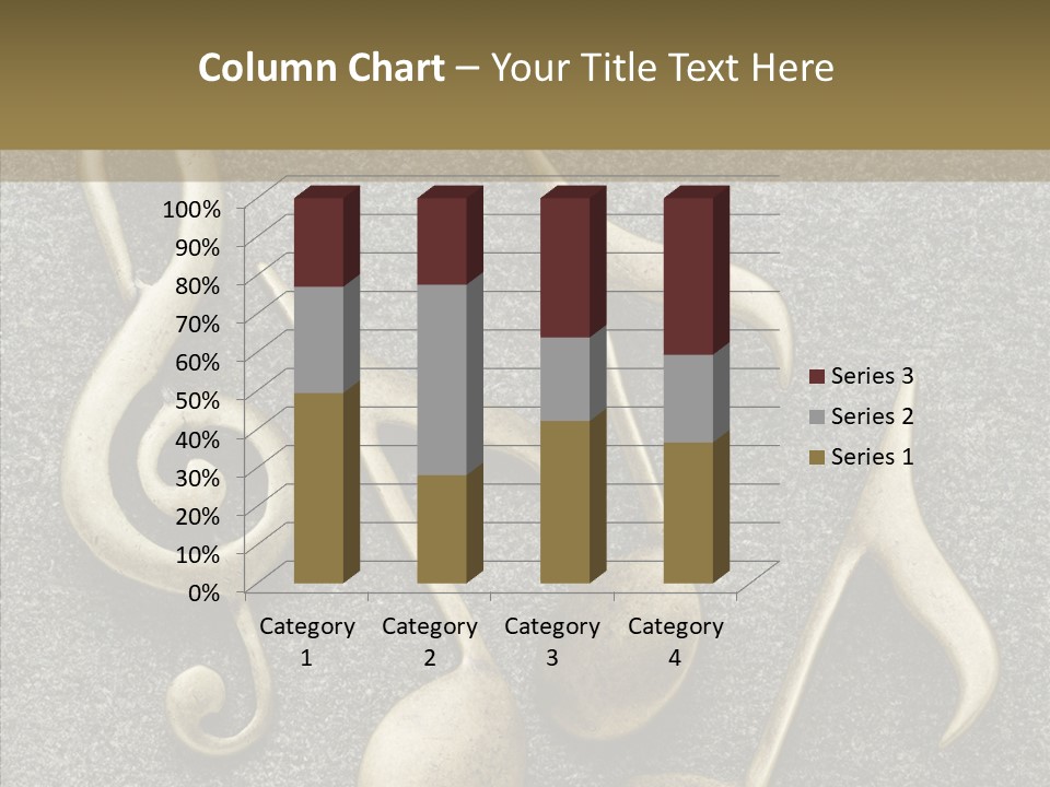 Melody Object Metal PowerPoint Template