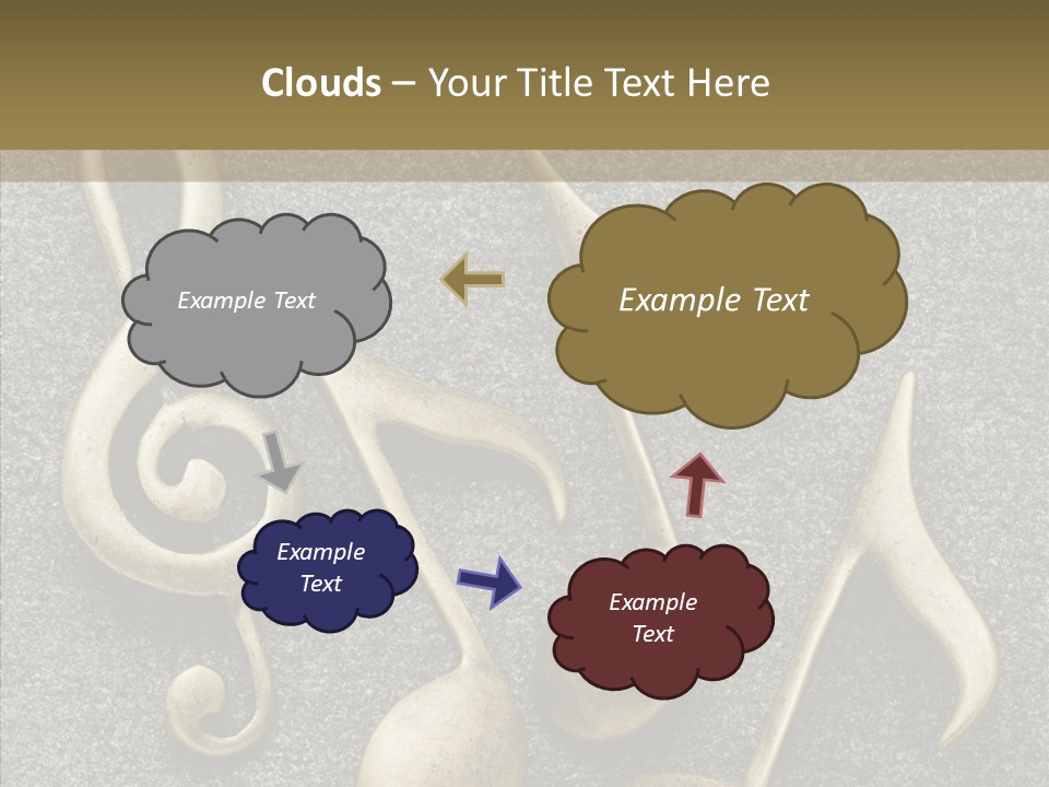 Melody Object Metal PowerPoint Template