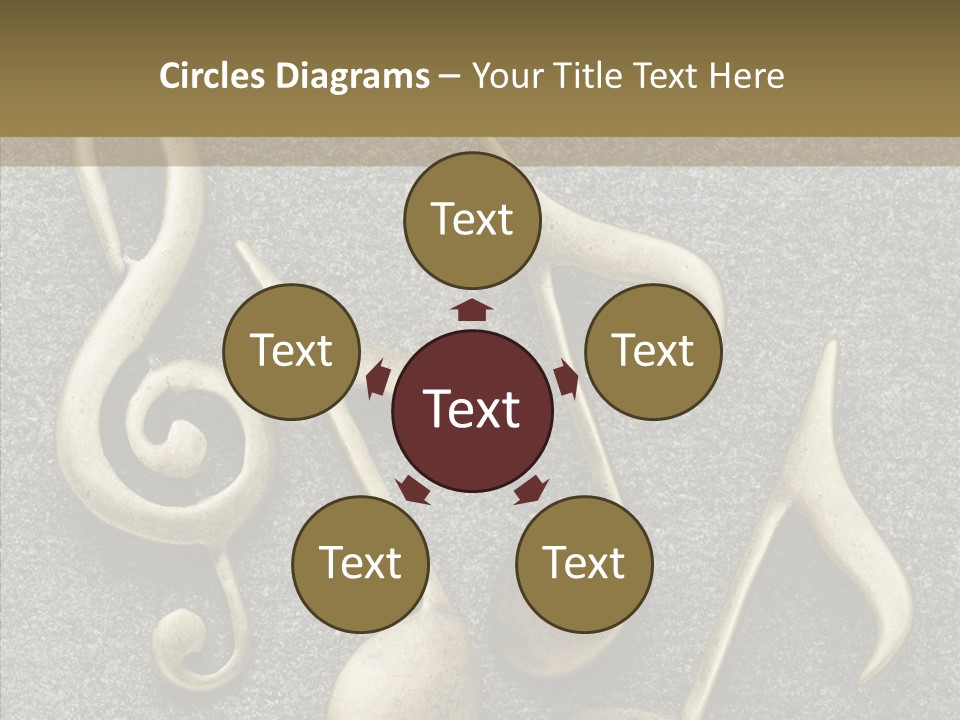 Melody Object Metal PowerPoint Template