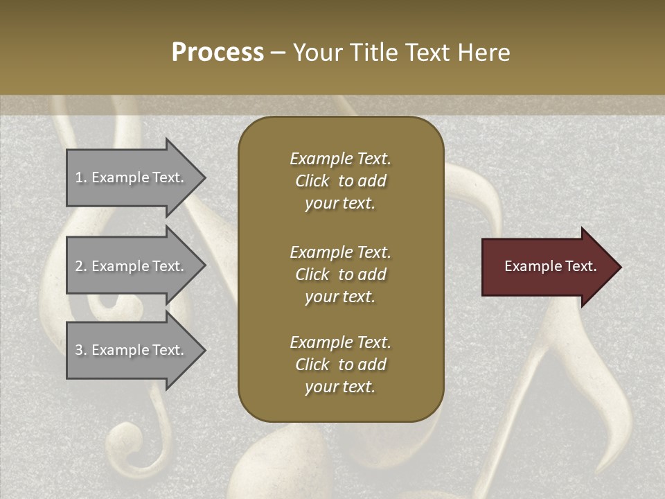 Melody Object Metal PowerPoint Template