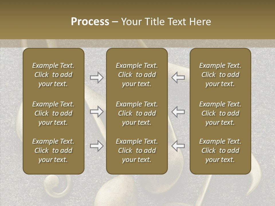 Melody Object Metal PowerPoint Template