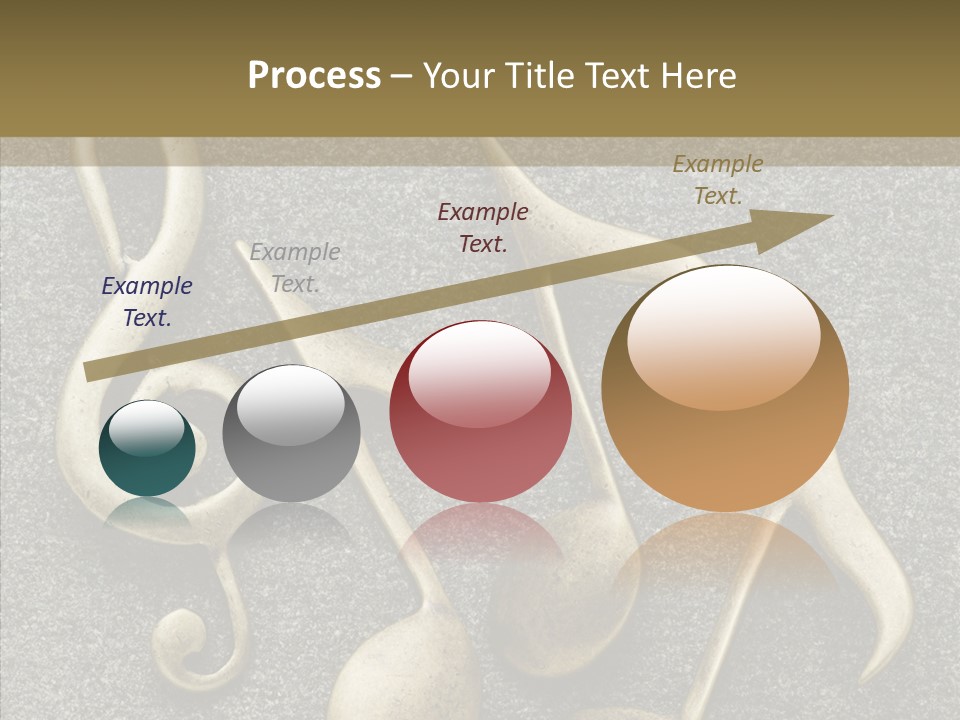 Melody Object Metal PowerPoint Template