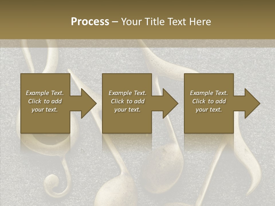 Melody Object Metal PowerPoint Template