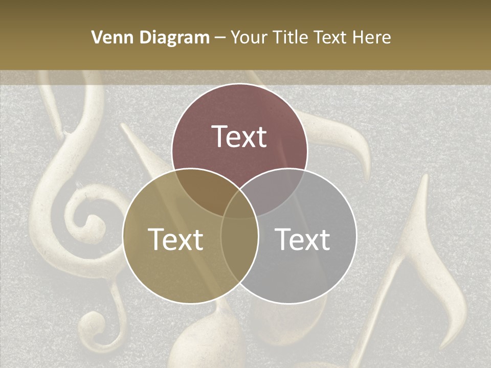 Melody Object Metal PowerPoint Template