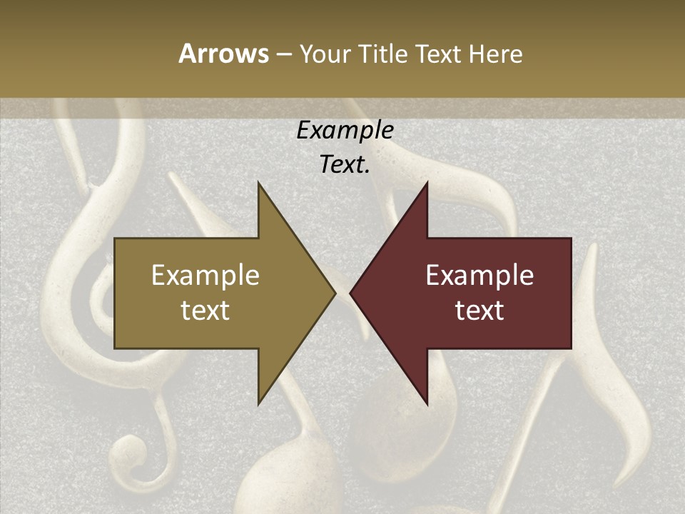 Melody Object Metal PowerPoint Template