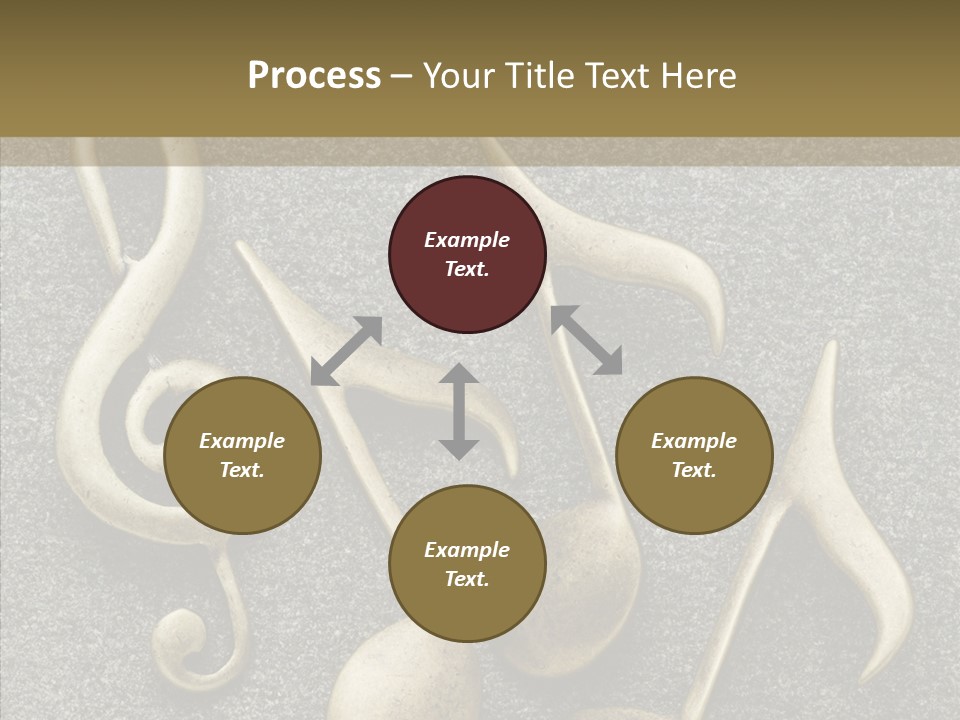 Melody Object Metal PowerPoint Template