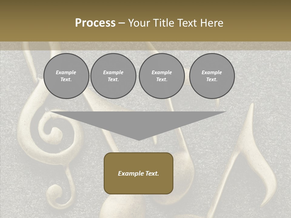 Melody Object Metal PowerPoint Template