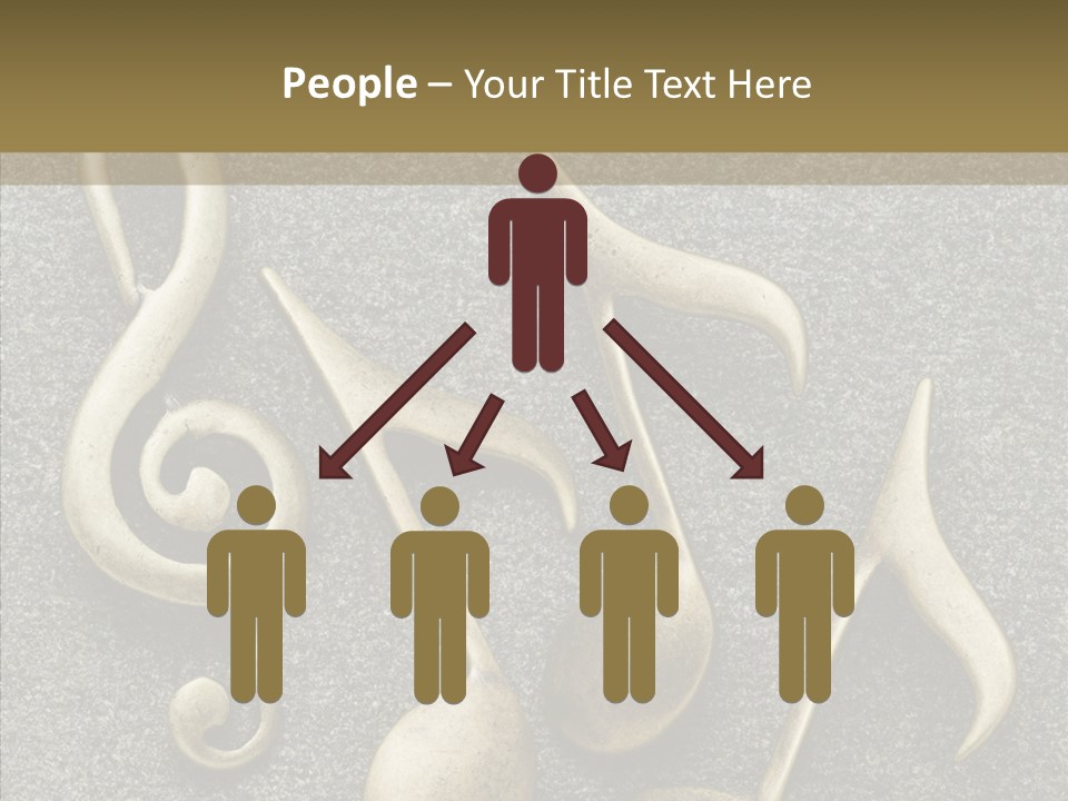 Melody Object Metal PowerPoint Template