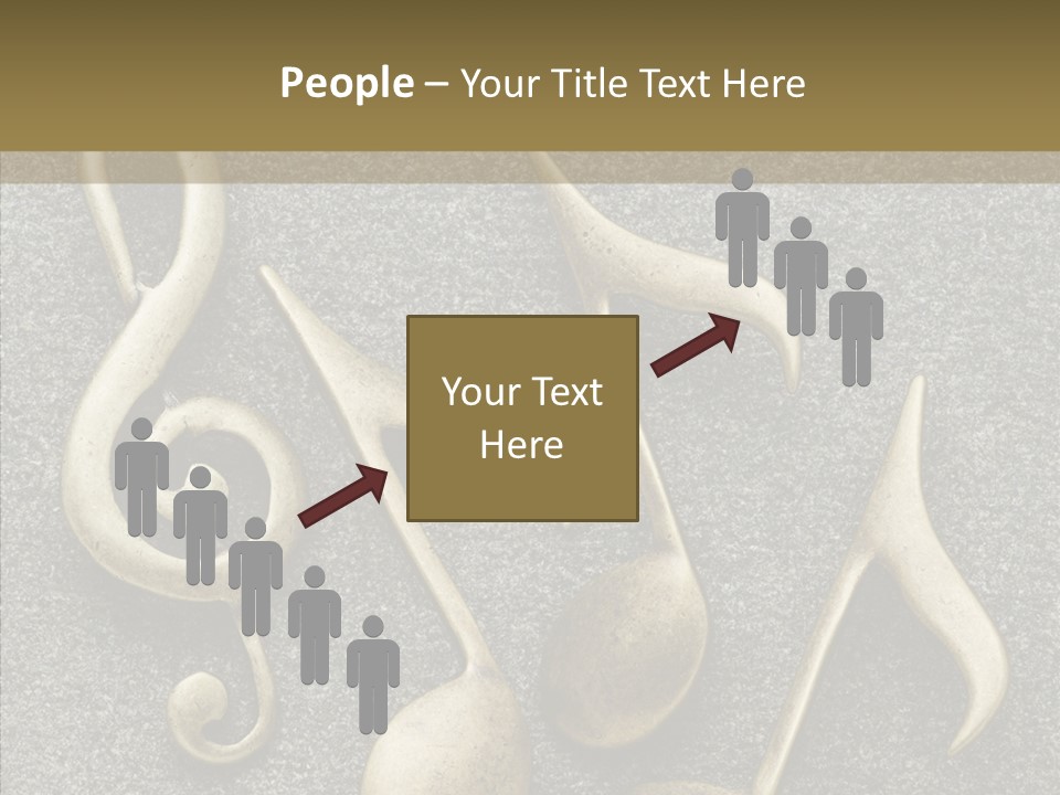 Melody Object Metal PowerPoint Template