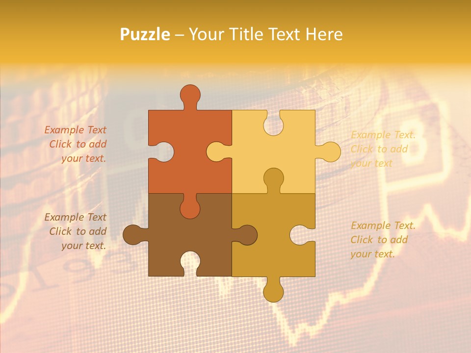 Wealth Stock Currency PowerPoint Template