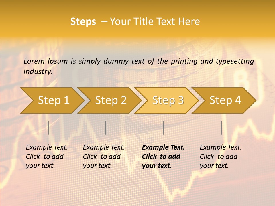 Wealth Stock Currency PowerPoint Template