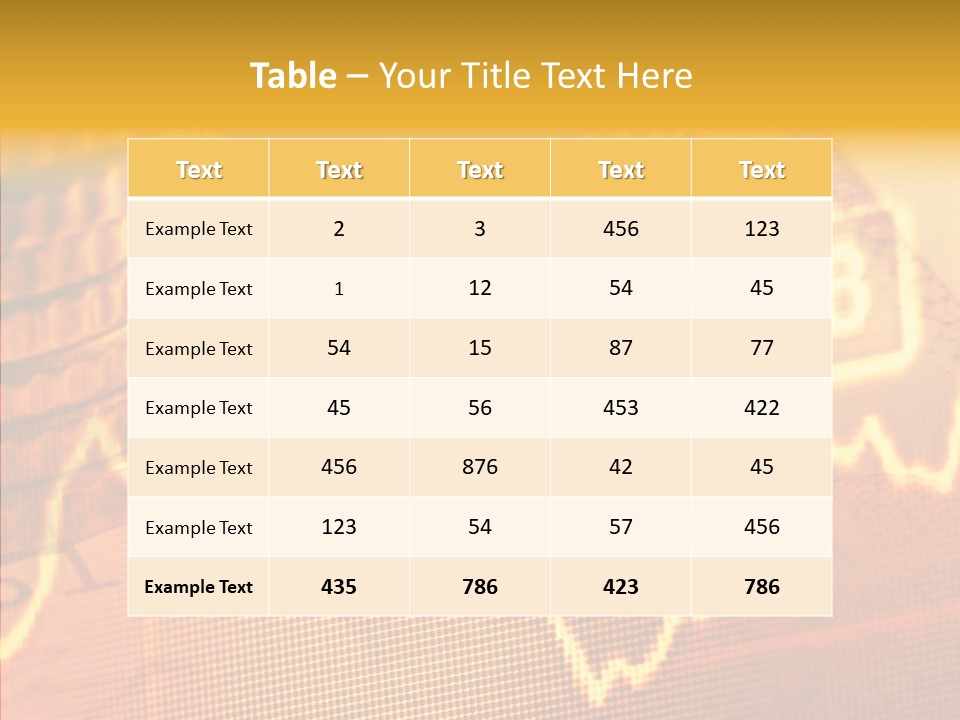 Wealth Stock Currency PowerPoint Template