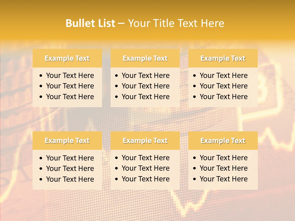 Wealth Stock Currency PowerPoint Template