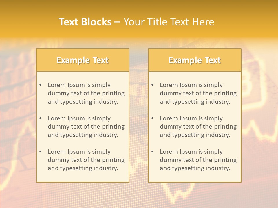 Wealth Stock Currency PowerPoint Template