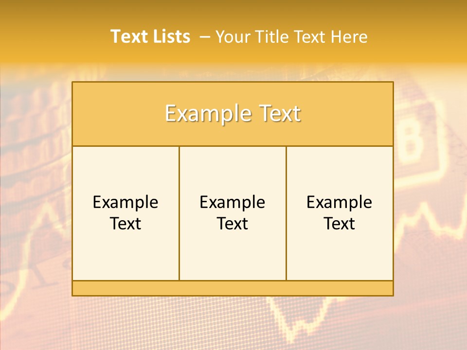 Wealth Stock Currency PowerPoint Template