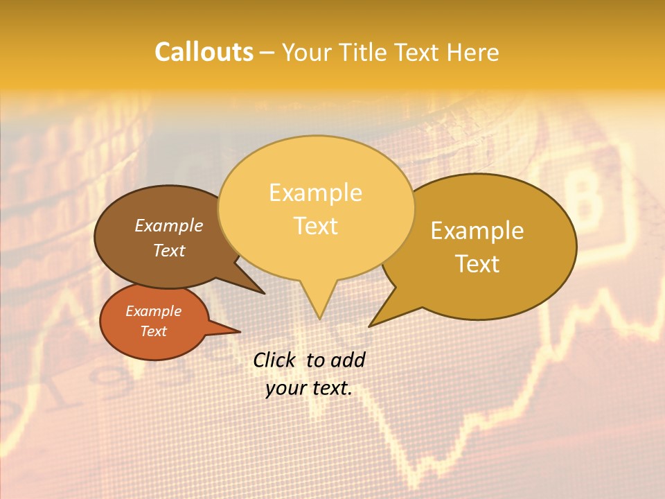 Wealth Stock Currency PowerPoint Template