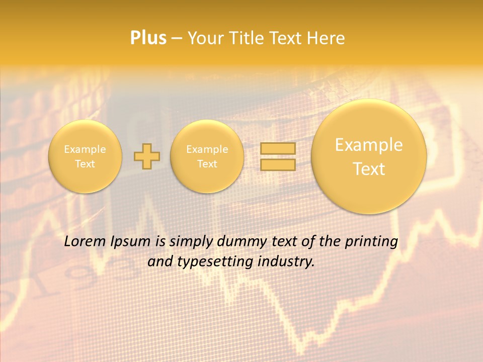 Wealth Stock Currency PowerPoint Template
