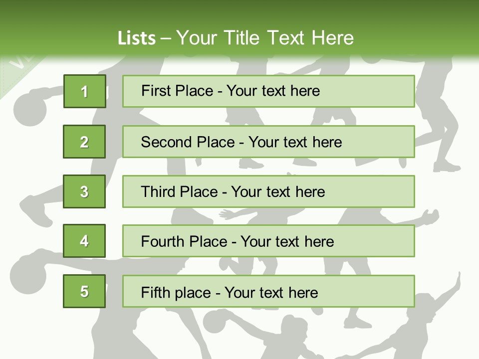 Equipment Game Compete PowerPoint Template