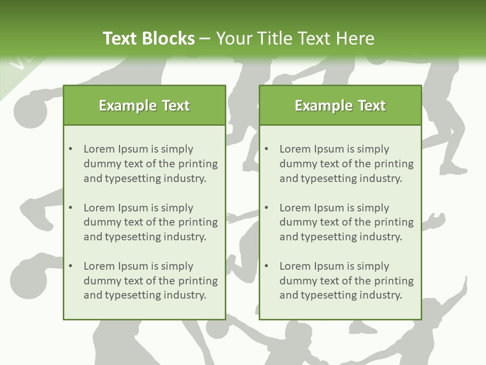 Equipment Game Compete PowerPoint Template